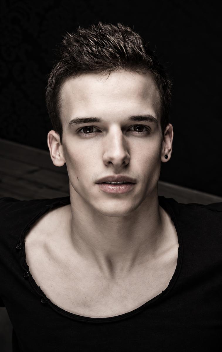 Portrait junger Mann